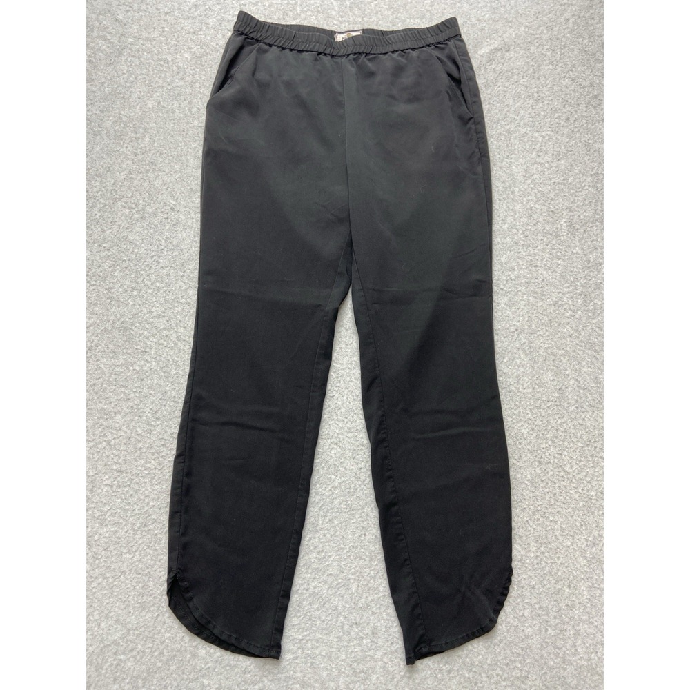 Marine Layer Womens Pants Small Black Cropped Weastband Casual Outdoor - Picture 1 of 9